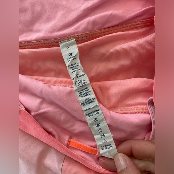 Lululemon Speed Up Low-Rise Lined Shorts 4” - Picture 3 of 7